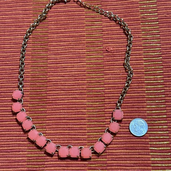Kate Spade Necklace with Pink Stones - Picture 2 of 5